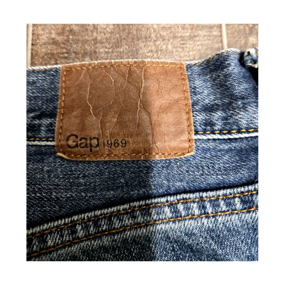 ❤️GAP 1969 slim fit jeans 32x32 size. Blue denim mens jeans. - Picture 9 of 9